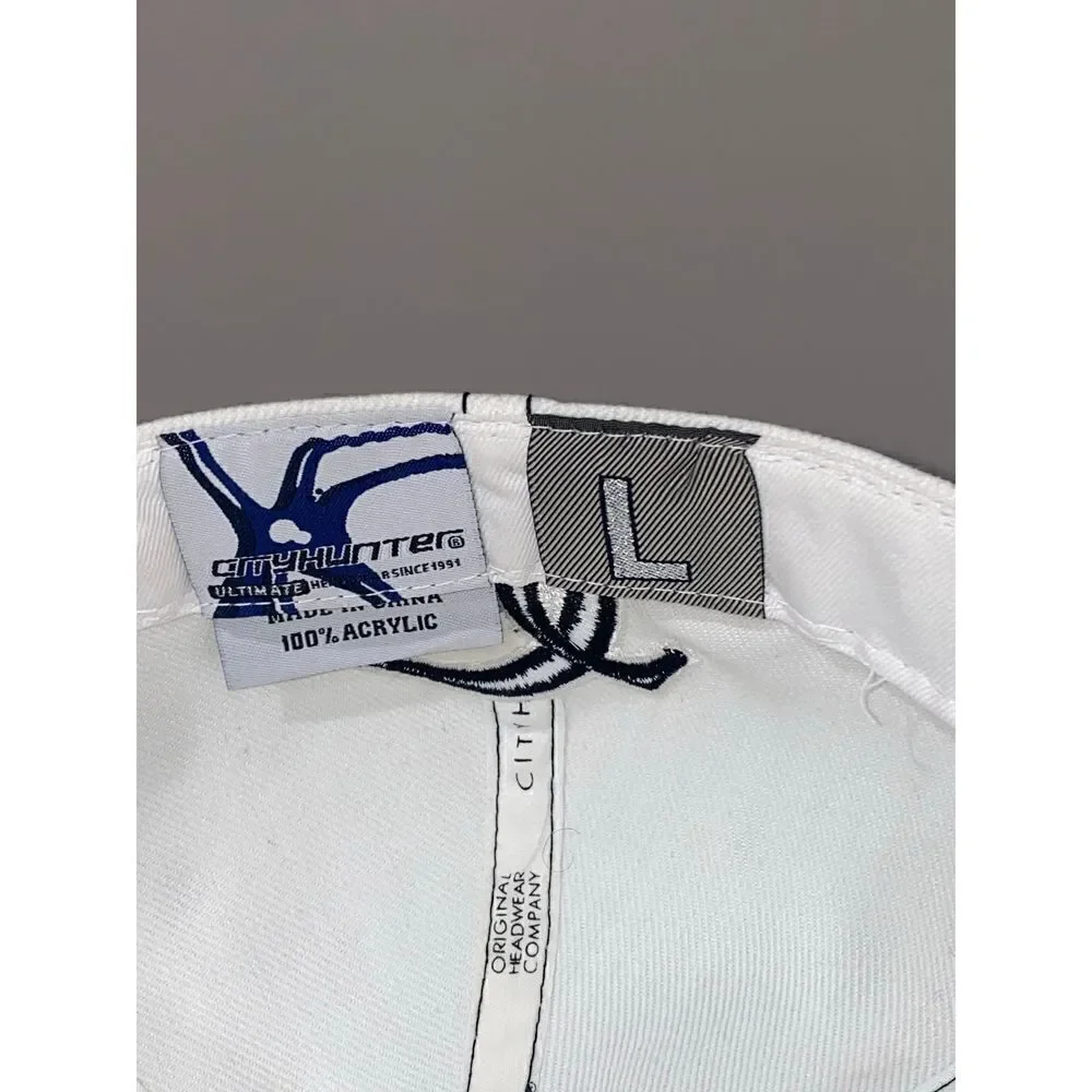 COPY - City hunter Washington DC white/black hat cap size L